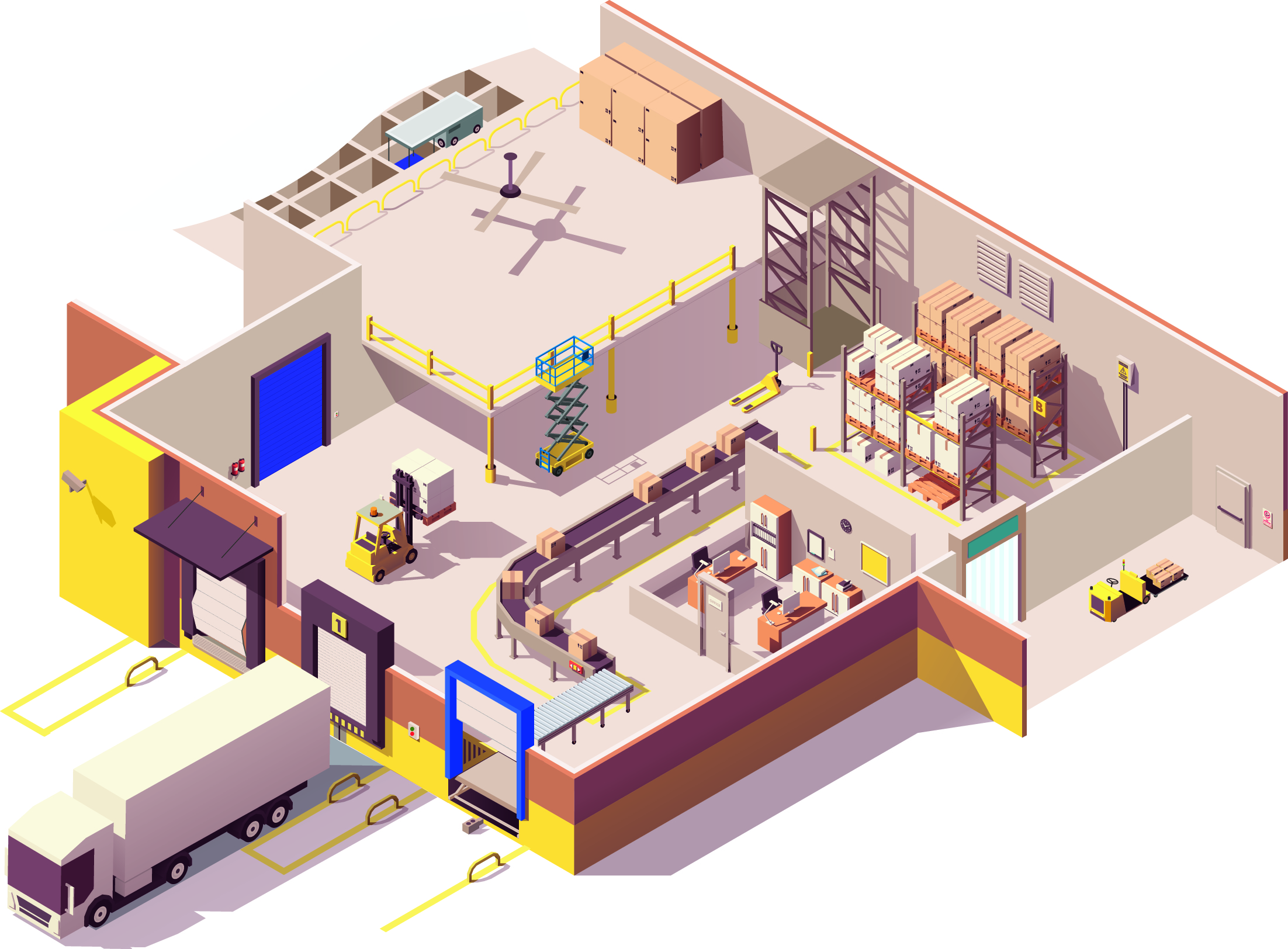 Interactive Warehouse Solutions Map